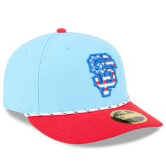San Francisco Giants New Era 2025 Fourth of July Low Profile 59FIFTY Fitted Hat - MLB