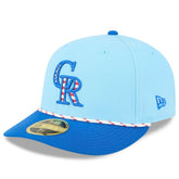 Colorado Rockies New Era 2025 Fourth of July Low Profile 59FIFTY Fitted Hat - MLB