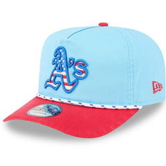 Athletics New Era 2025 Fourth of July Golfer Snapback Hat - MLB