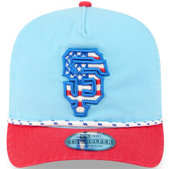 San Francisco Giants New Era 2025 Fourth of July Golfer Snapback Hat - MLB