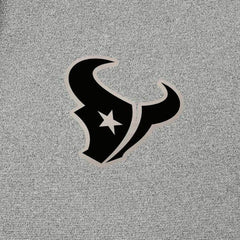 Houston Texans Antigua Effortless Full-Zip Hoodie Jacket Heather Gray | NFL