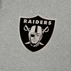 Las Vegas Raiders Antigua Effortless Full-Zip Hoodie Jacket Heather Gray | NFL