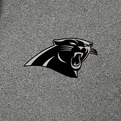 Carolina Panthers Antigua Effortless Full-Zip Hoodie Jacket Heather Black | NFL