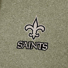 New Orleans Saints Antigua Effortless Full-Zip Hoodie Jacket Olive | NFL