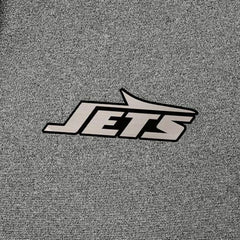 New York Jets Antigua Effortless Full-Zip Hoodie Jacket Heather Black | NFL