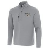 Washington Commanders Antigua Insider Quarter-Zip Jacket Gray | NFL