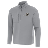 Miami Dolphins Antigua Insider Quarter-Zip Jacket Gray | NFL