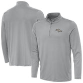 Denver Broncos Antigua Reprocess Quarter-Zip Top Gray | NFL