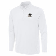 Green Bay Packers Antigua Reprocess Quarter-Zip Top White | NFL