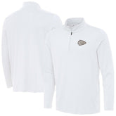Kansas City Chiefs Antigua Reprocess Quarter-Zip Top White | NFL