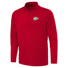 Kansas City Chiefs Antigua Reprocess Quarter-Zip Top Red | NFL