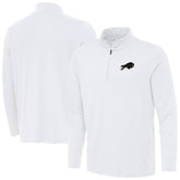 Buffalo Bills Antigua Reprocess Quarter-Zip Top White | NFL
