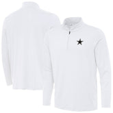 Dallas Cowboys Antigua Reprocess Quarter-Zip Top White | NFL