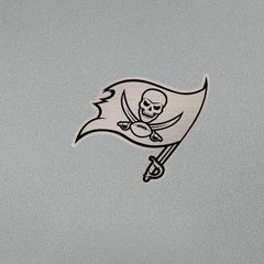 Tampa Bay Buccaneers Antigua Reprocess Quarter-Zip Top Gray | NFL