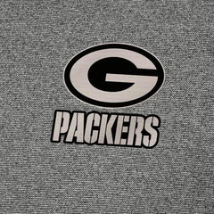 Green Bay Packers Antigua Subtle Quarter-Zip Top Heather Black | NFL