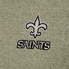New Orleans Saints Antigua Subtle Quarter-Zip Top Heather Olive | NFL