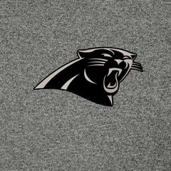 Carolina Panthers Antigua Subtle Quarter-Zip Top Heather Black | NFL