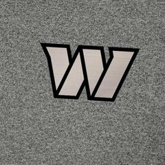 Washington Commanders Antigua Subtle Quarter-Zip Top Heather Black | NFL