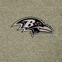 Baltimore Ravens Antigua Subtle Quarter-Zip Top Heather Olive | NFL
