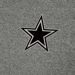 Dallas Cowboys Antigua Subtle Quarter-Zip Top Heather Black | NFL