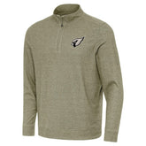 Arizona Cardinals Antigua Subtle Quarter-Zip Top Heather Olive | NFL
