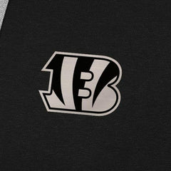 Cincinnati Bengals Antigua Brushed Carbon Victory Pullover Hoodie Black | NFL