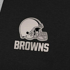 Cleveland Browns Antigua Brushed Carbon Victory Pullover Hoodie Black | NFL