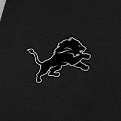 Detroit Lions Antigua Brushed Carbon Victory Pullover Hoodie Black | NFL