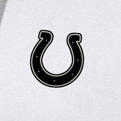 Indianapolis Colts Antigua Brushed Carbon Victory Pullover Hoodie White | NFL