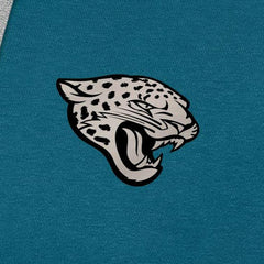 Jacksonville Jaguars Antigua Brushed Carbon Victory Pullover Hoodie Teal | NFL