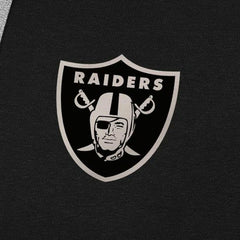 Las Vegas Raiders Antigua Brushed Carbon Victory Pullover Hoodie Black | NFL