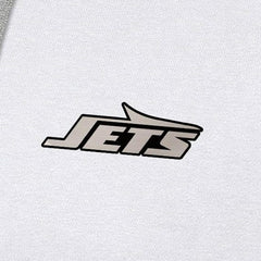 New York Jets Antigua Brushed Carbon Victory Pullover Hoodie White | NFL
