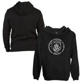 Manchester City 1863FC Monochrome Badge Fleece Pullover Hoodie Black - FIFA World CUP