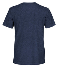 Tottenham Hotspur 1863FC Retro Monochrome Badge Vintage Tri-Blend T-Shirt Navy - FIFA World CUP