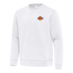 Los Angeles Lakers Antigua Relevant Pullover Sweatshirt White - NBA