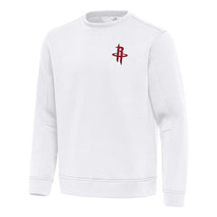 Houston Rockets Antigua Relevant Pullover Sweatshirt White - NBA
