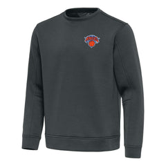 New York Knicks Antigua Relevant Pullover Sweatshirt Pewter - NBA
