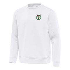 Boston Celtics Antigua Relevant Pullover Sweatshirt White - NBA
