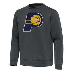 Indiana Pacers Antigua Relevant Pullover Sweatshirt Pewter - NBA