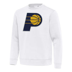 Indiana Pacers Antigua Relevant Pullover Sweatshirt White - NBA