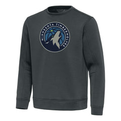 Minnesota Timberwolves Antigua Relevant Pullover Sweatshirt Pewter - NBA