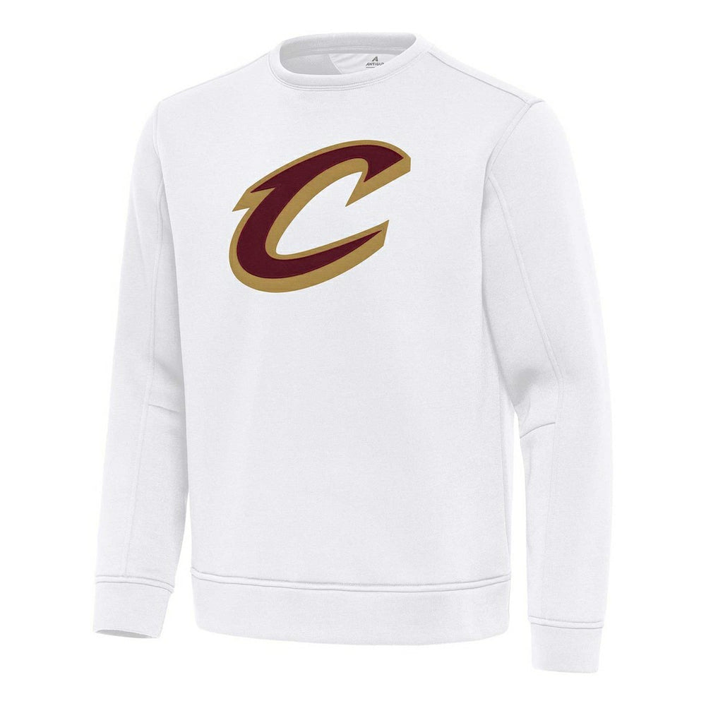 Cleveland Cavaliers Antigua Relevant Pullover Sweatshirt White - NBA