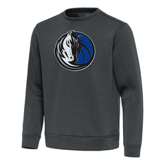 Dallas Mavericks Antigua Relevant Pullover Sweatshirt Pewter - NBA