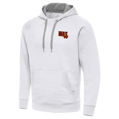 Men's Washington Commanders Antigua Victory Pullover Hoodie White | NFL