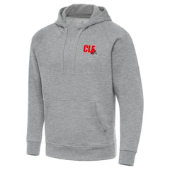 Men's Cleveland Browns Antigua Victory Pullover Hoodie Heather Gray | NFL