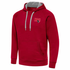 Men's Houston Texans Antigua Victory Pullover Hoodie Red | NFL