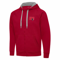 Men's Houston Texans Antigua Victory Full-Zip Hoodie Red | NFL