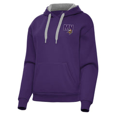 Minnesota Vikings Antigua Women's Victory Pullover Hoodie Purple | NFL