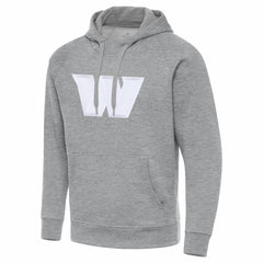 Washington Commanders Antigua Victory Pullover Hoodie Heather Gray | NFL