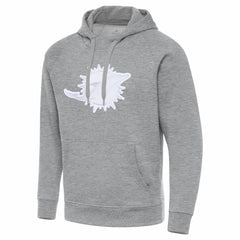 Miami Dolphins Antigua Victory Pullover Hoodie Heather Gray | NFL